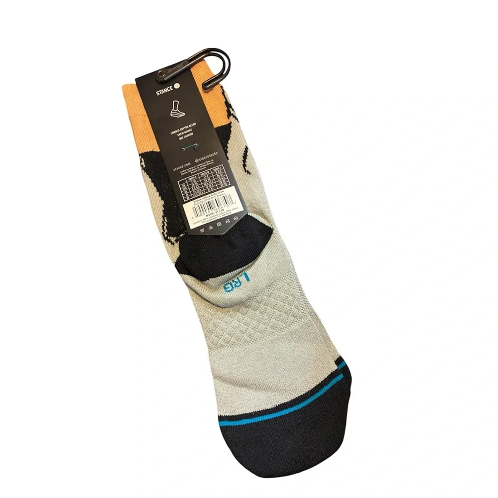 STANCE Kids Snack Attack Socks Black size large kids new